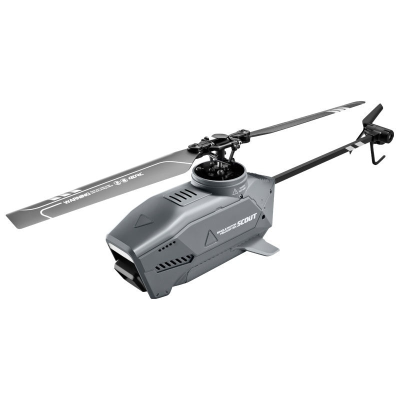 Drone hélicoptère à pagaie unique à quatre canaux pour jouet de photographie aérienne