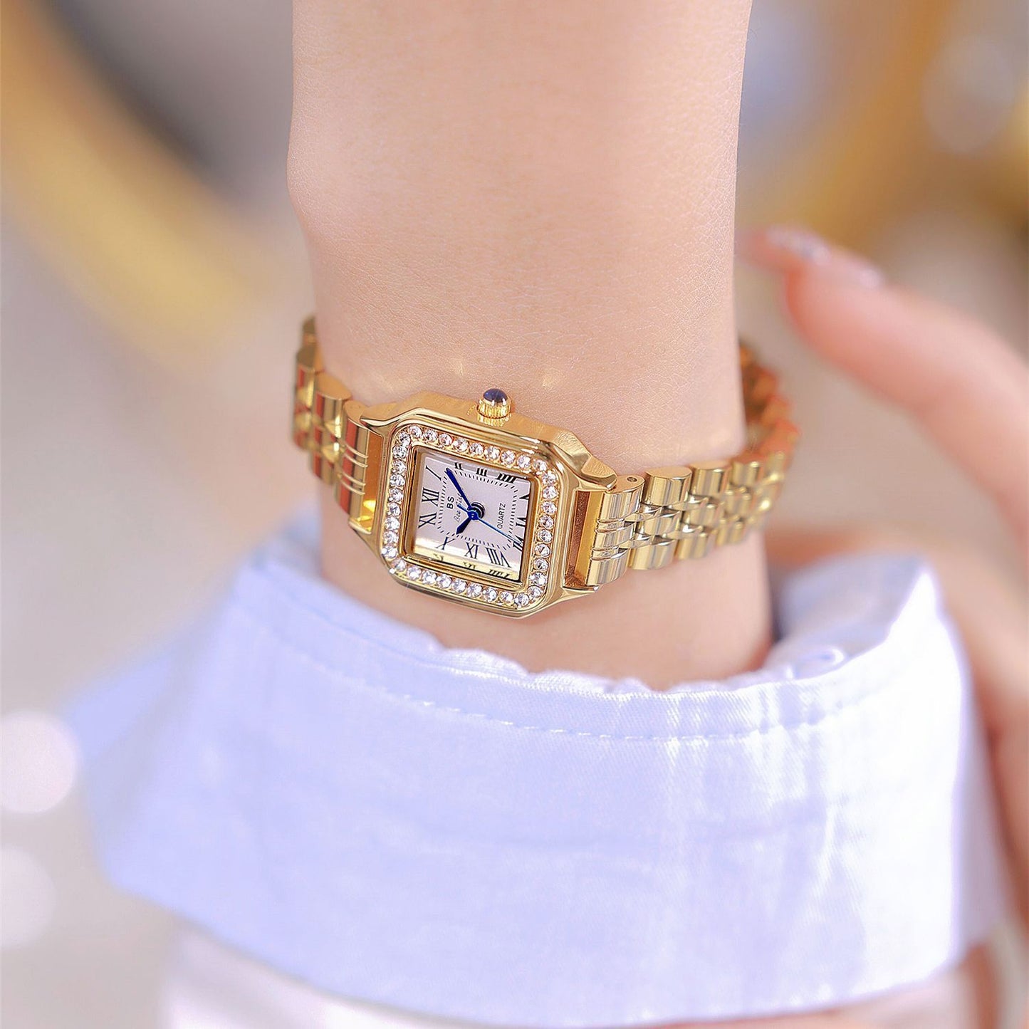 Montre de luxe tendance en acier inoxydable pour femme, bon plan - LUXARAH