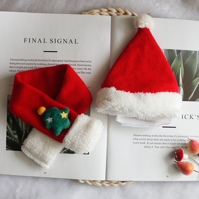 Écharpe pour chien, chapeau pour chat, bavoir, bijoux d'hiver - LUXARAH