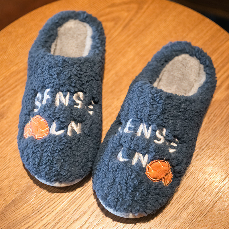 Chaussons d'hiver en polaire à fleurs pour femmes, chaussures chaudes et antidérapantes pour la chambre à coucher