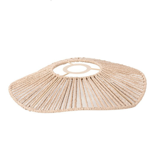 Abat-jour en rotin avec ficelle de papier - LUXARAH