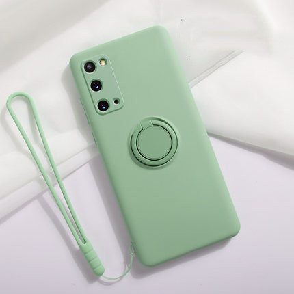 Coque en silicone liquide pour téléphone portable Samsung