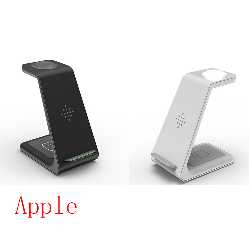 Station de charge rapide 3 en 1, support de chargeur sans fil, station de charge rapide sans fil pour support de téléphone