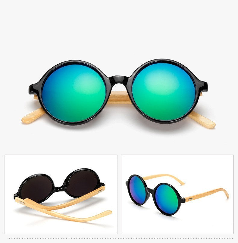 Lunettes de soleil faites à la main avec pieds en bambou