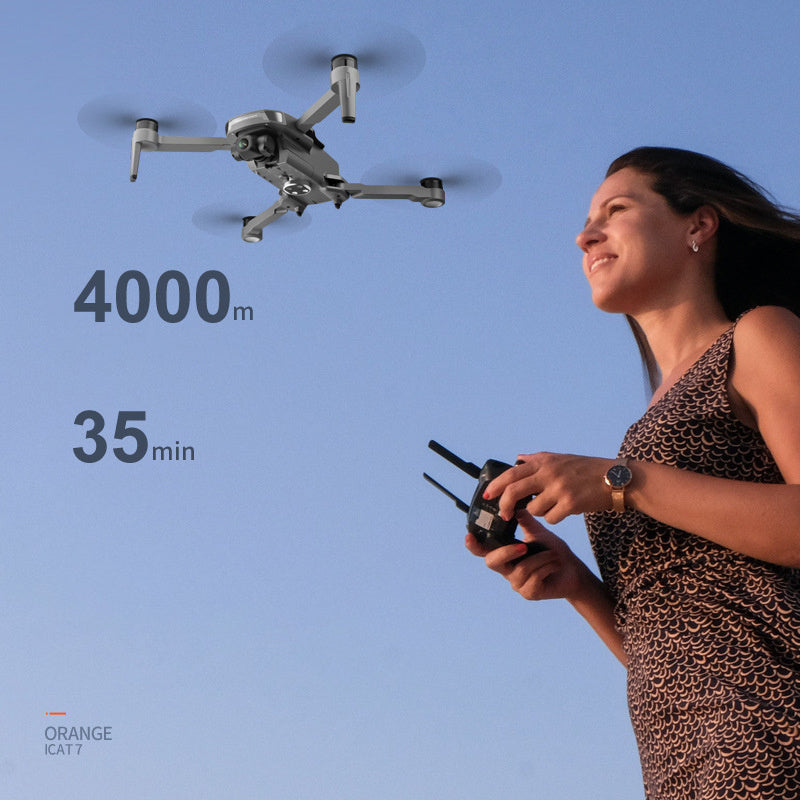 Drone GPS pliable et pratique avec caméra HD et cardan