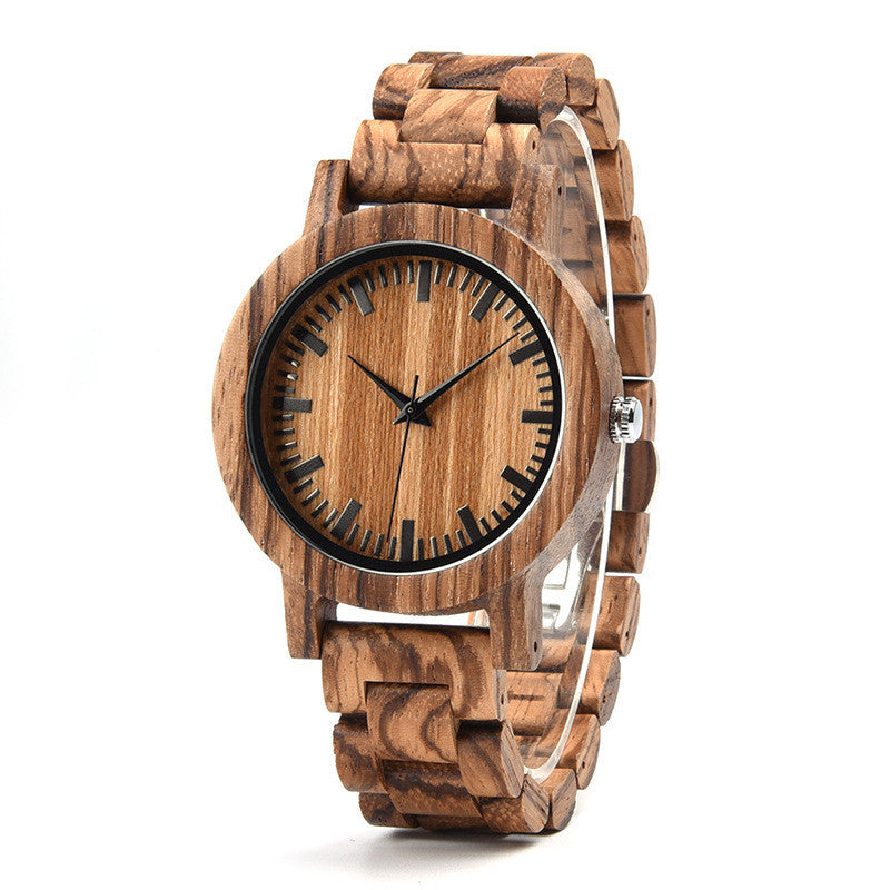 Montre en bois précieux - LUXARAH
