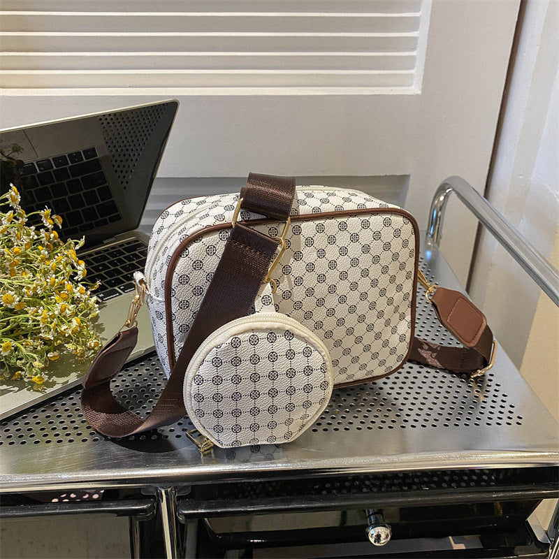 Sacs à bandoulière à motif vintage pour femmes, sac à bandoulière tendance, sac à main de luxe de créateur, sac carré - LUXARAH