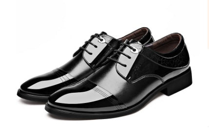 Nouvelles chaussures pour hommes, chaussures habillées d'affaires, chaussures à lacets de mode - LUXARAH