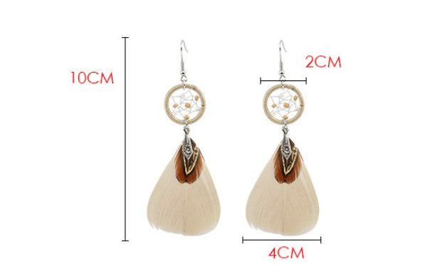 Boucles d'oreilles en plumes, boucles d'oreilles de célébrités populaires