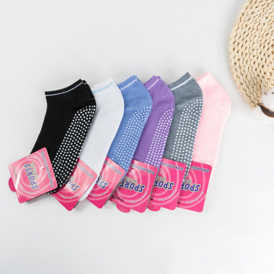 Chaussettes de yoga antidérapantes professionnelles pour femmes - LUXARAH