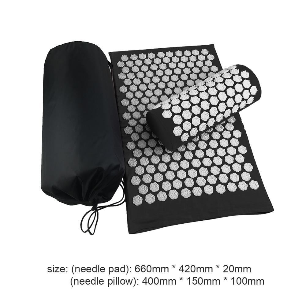 Coussins de massage, tapis d'acupression Lotus, oreillers, tapis de yoga - LUXARAH