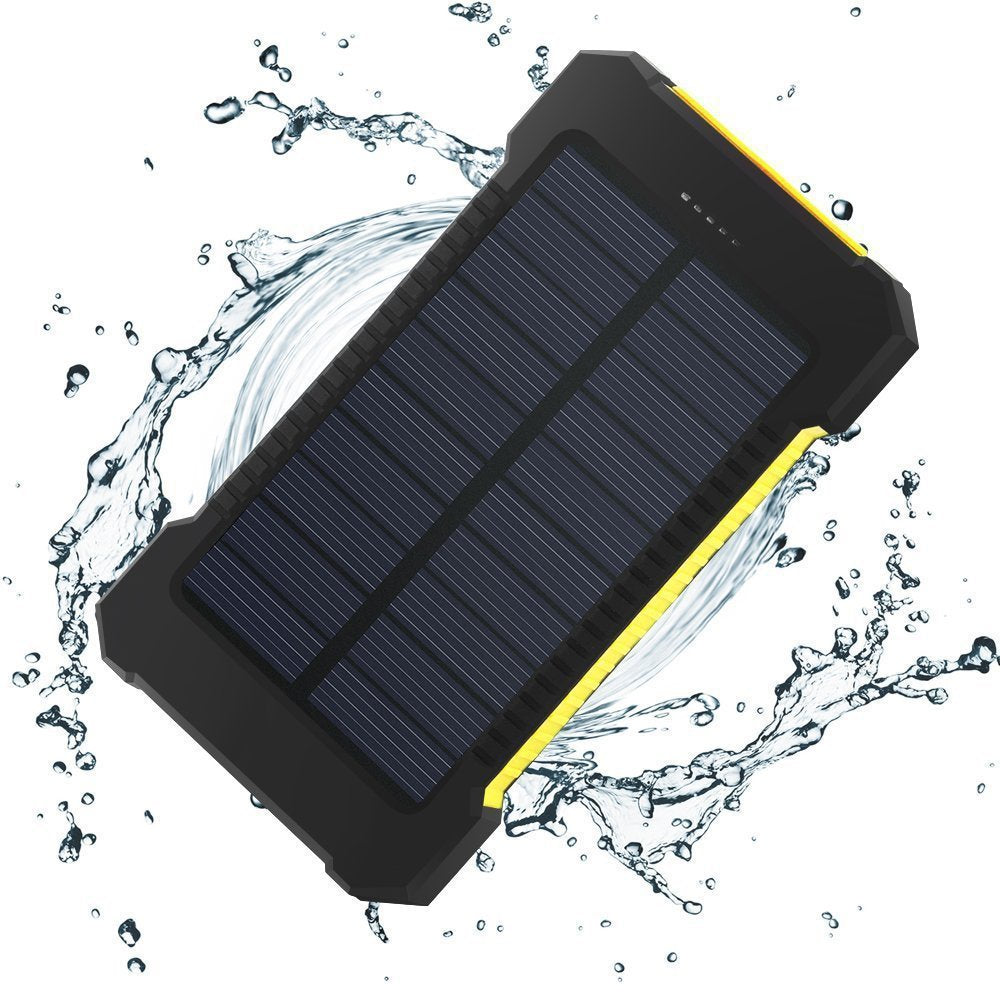 Chargeur solaire ultra-fin universel pour téléphone portable, lampes de camping