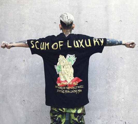 T-shirt d'été oversize SCUM OF LUXURY - LUXARAH