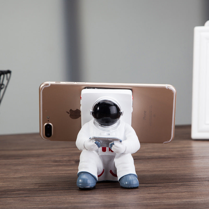 Support de téléphone portable simple et créatif pour étudiant, accessoire de bureau mignon et astronaute, idéal comme cadeau ou décoration de bureau