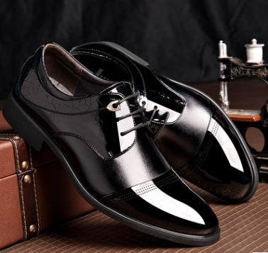Nouvelles chaussures pour hommes, chaussures habillées d'affaires, chaussures à lacets de mode - LUXARAH