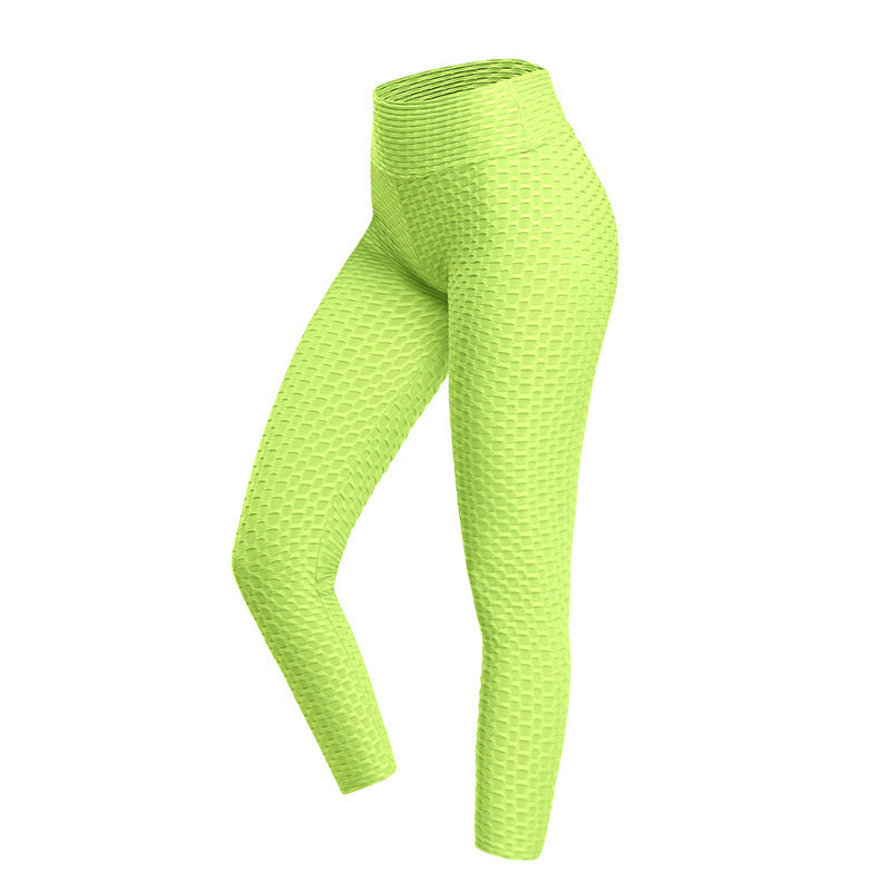 Pantalons de yoga fitness pour femmes, leggings taille haute gainants pour la course à pied