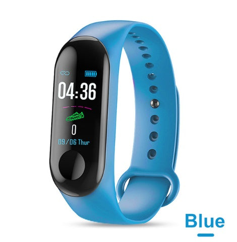 Compatible avec, bracelet intelligent, fréquence cardiaque et tension artérielle, compteur d'exercice, informations sur les pas, rappel intelligent, bracelet couleur