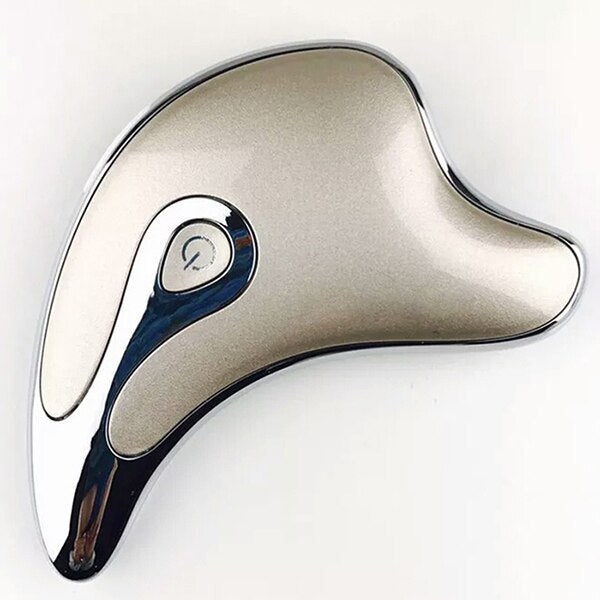 Appareil de massage facial Gua Sha, lifting du visage, amincissement, lumière LED, micro-courant, rajeunissement de la peau, massage électrique à la gouache - LUXARAH