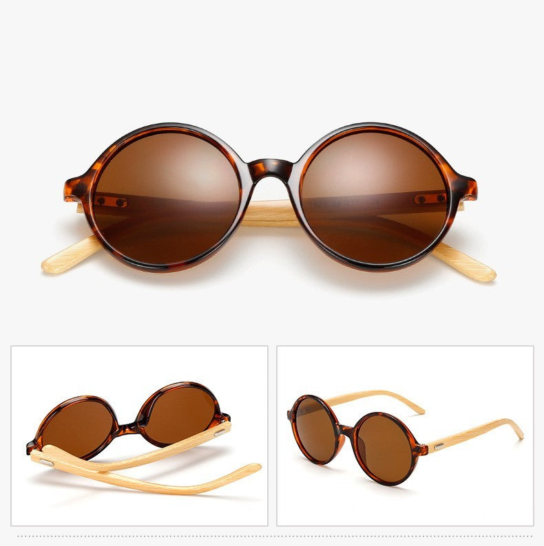 Lunettes de soleil faites à la main avec pieds en bambou