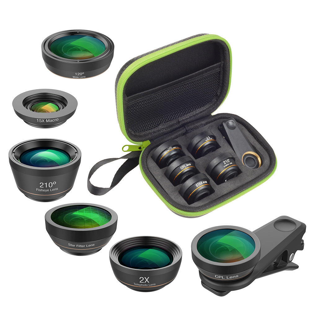 Ensemble d'objectifs pour téléphone portable 6 en 1