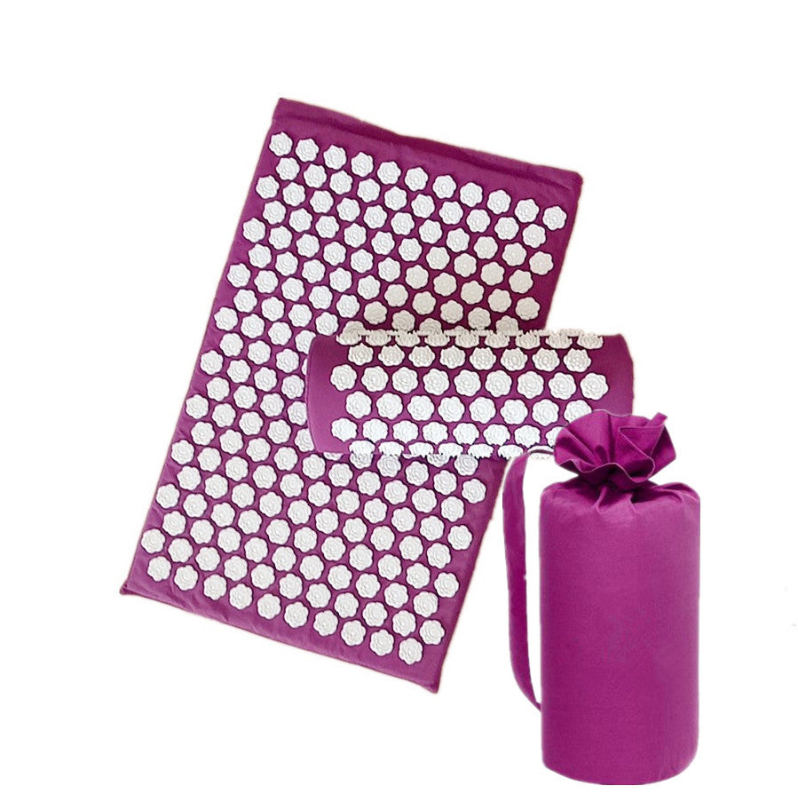 Coussins de massage, tapis d'acupression Lotus, oreillers, tapis de yoga - LUXARAH