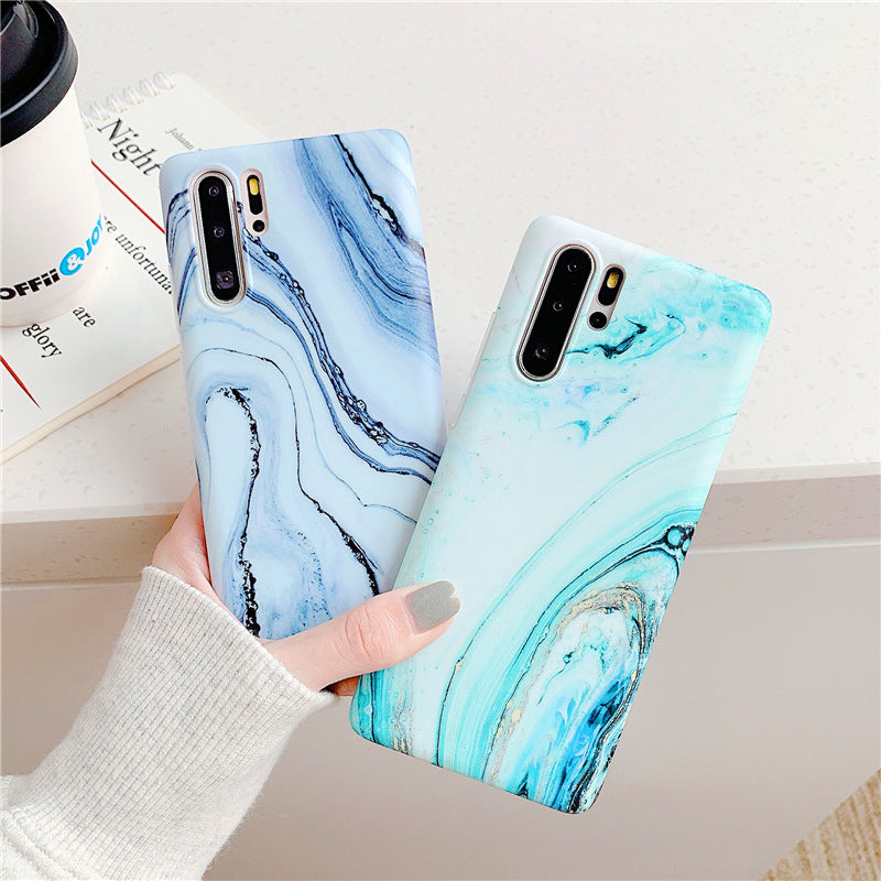 Coque de téléphone en marbre