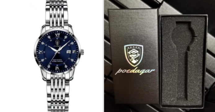 Nouvelle montre homme étanche avec calendrier lumineux - LUXARAH