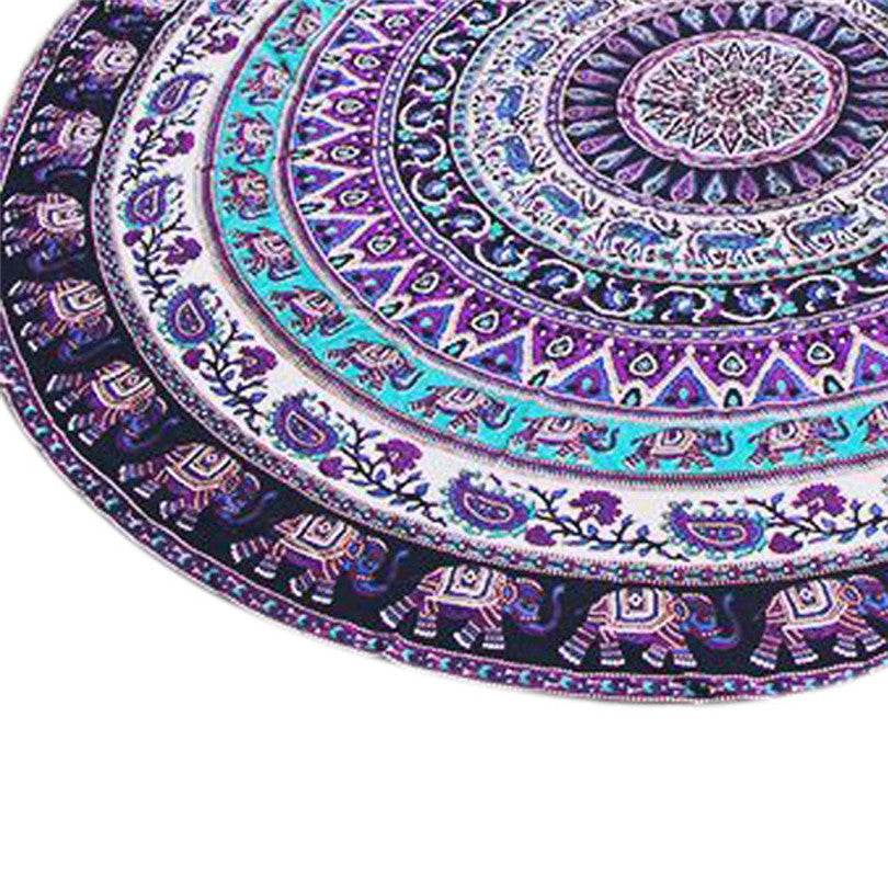 Tapis de yoga en mousseline - LUXARAH