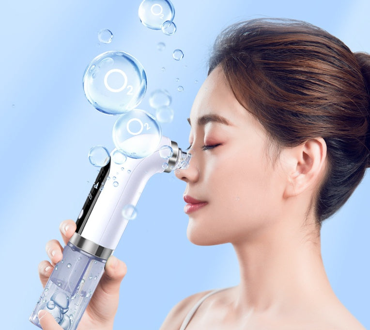 Aspirateur de pores pour points noirs, rechargeable, pour le visage, extracteur de comédons - LUXARAH