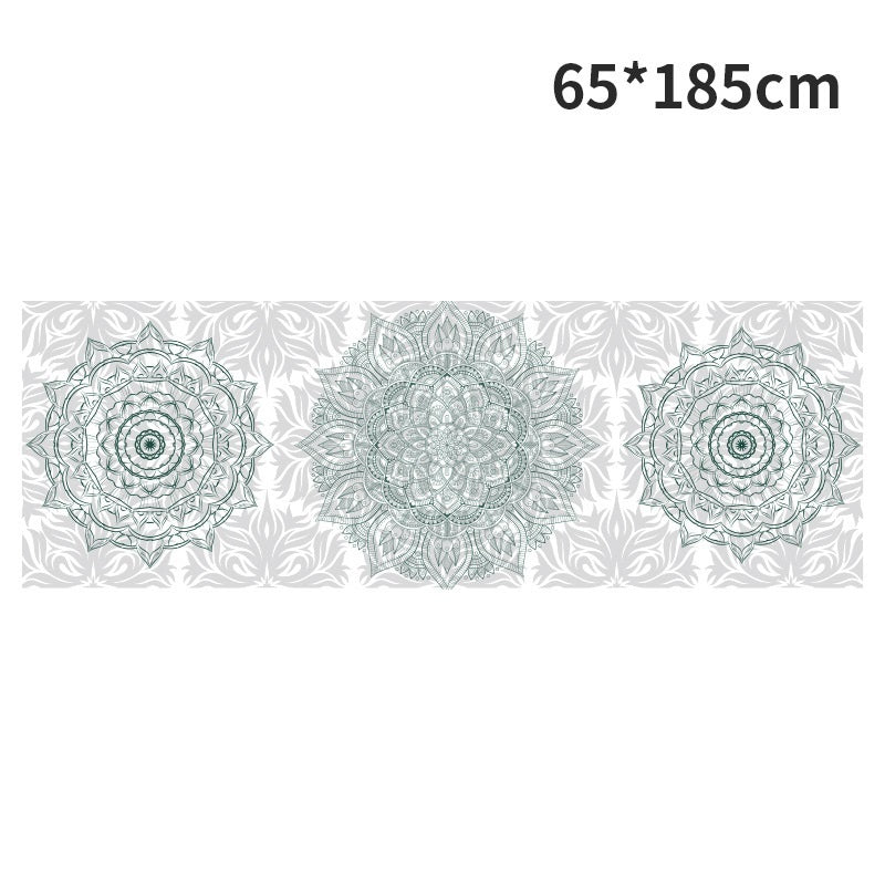 Serviette de yoga imprimée, serviette de yoga portable, serviette de yoga antidérapante et respectueuse de l'environnement - LUXARAH