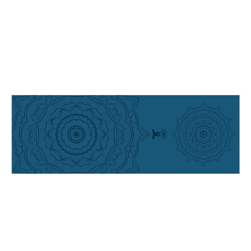 Serviette de yoga imprimée, serviette de yoga portable, serviette de yoga antidérapante et respectueuse de l'environnement - LUXARAH