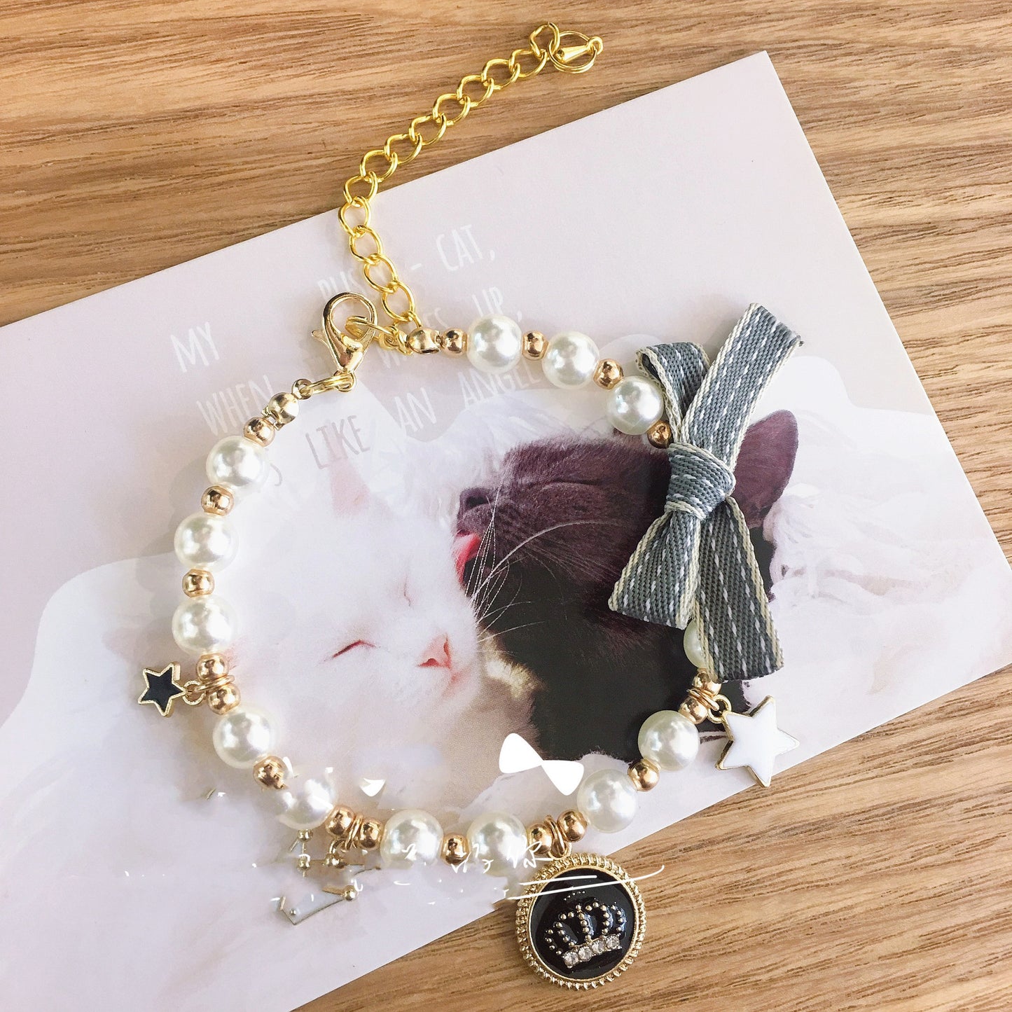 Collier de bijoux du Nouvel An pour animaux de compagnie, pendentif cloche, nœud papillon - LUXARAH