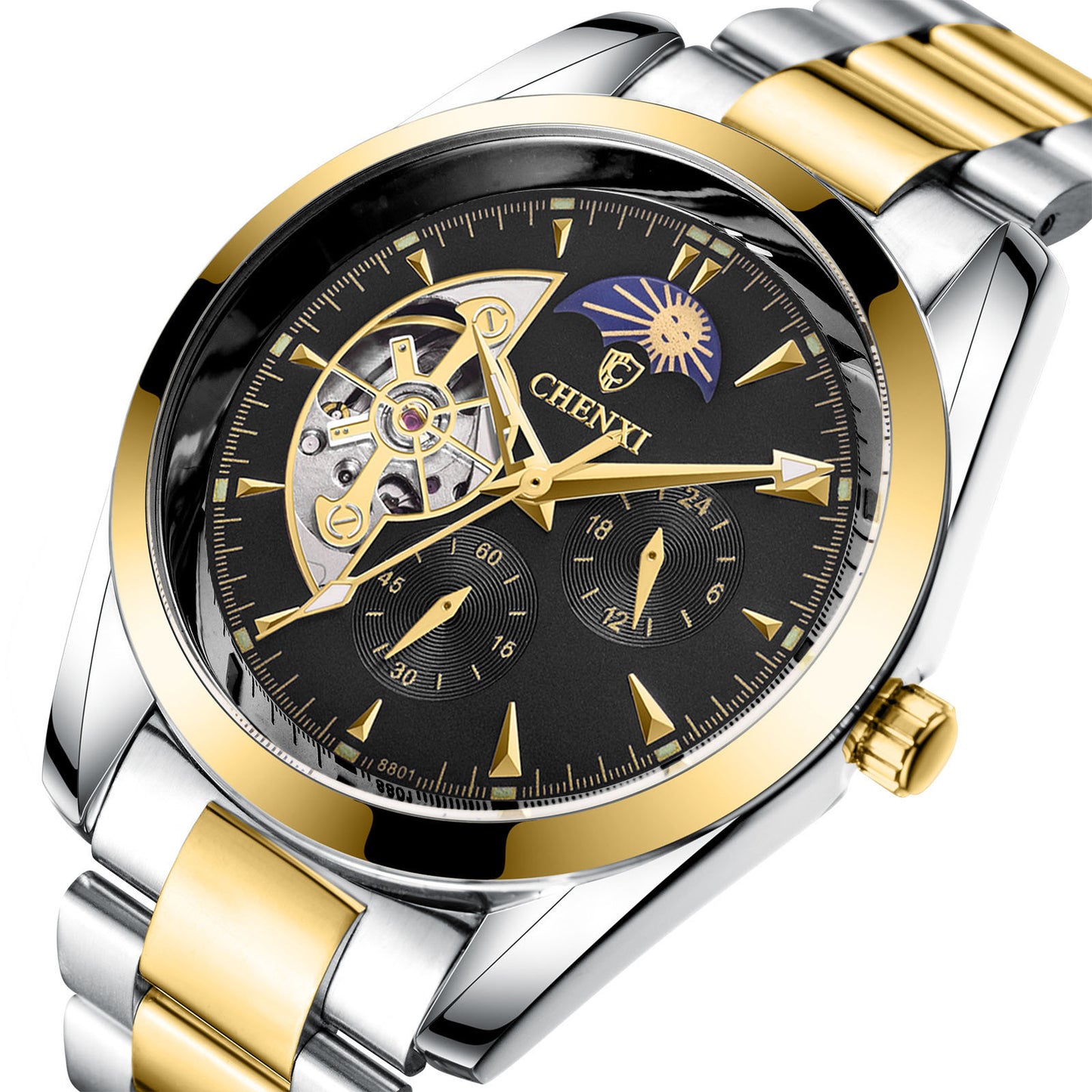Montres mécaniques d'affaires pour hommes - LUXARAH