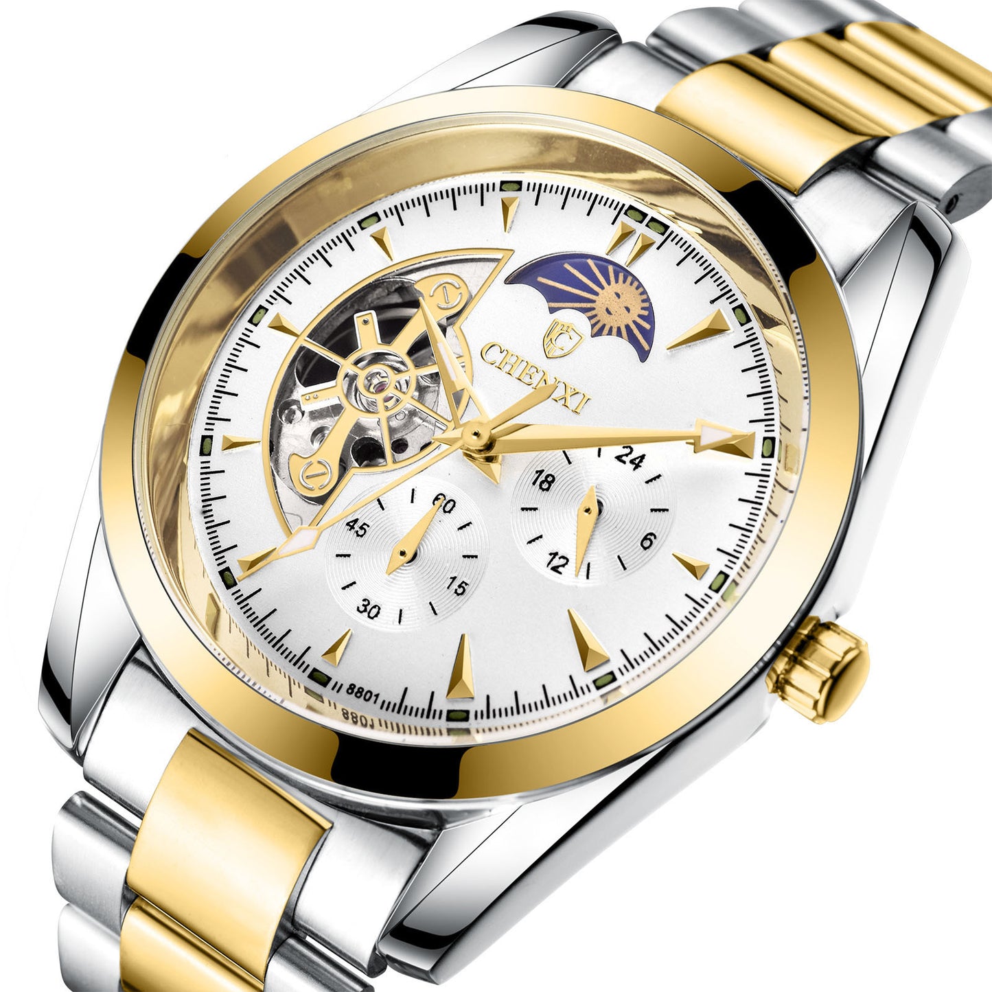 Montres mécaniques d'affaires pour hommes - LUXARAH