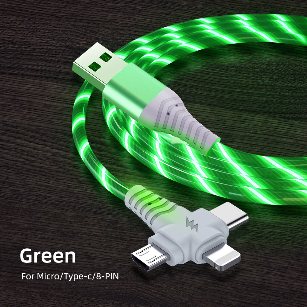 Le câble de données Streamer est compatible avec la charge rapide de type C.