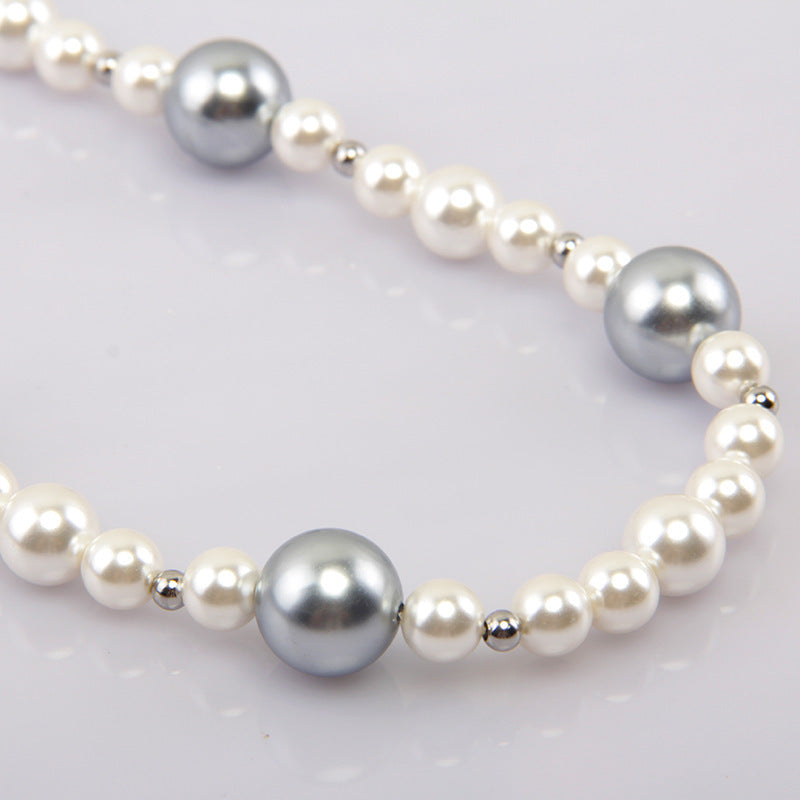 Colliers de perles à coutures colorées pour hommes et femmes