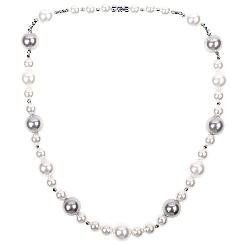 Colliers de perles à coutures colorées pour hommes et femmes