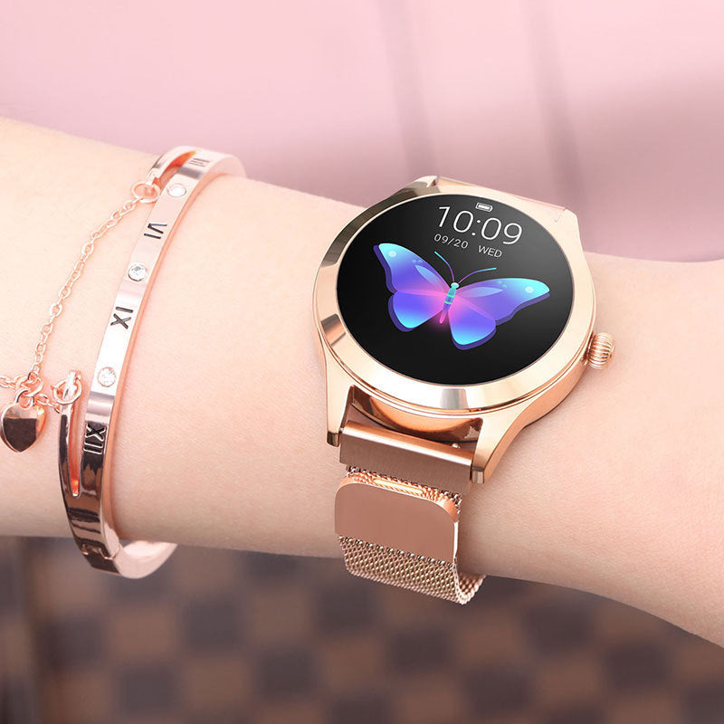 Bracelet intelligent de surveillance de la fréquence cardiaque et des pas sportifs - LUXARAH