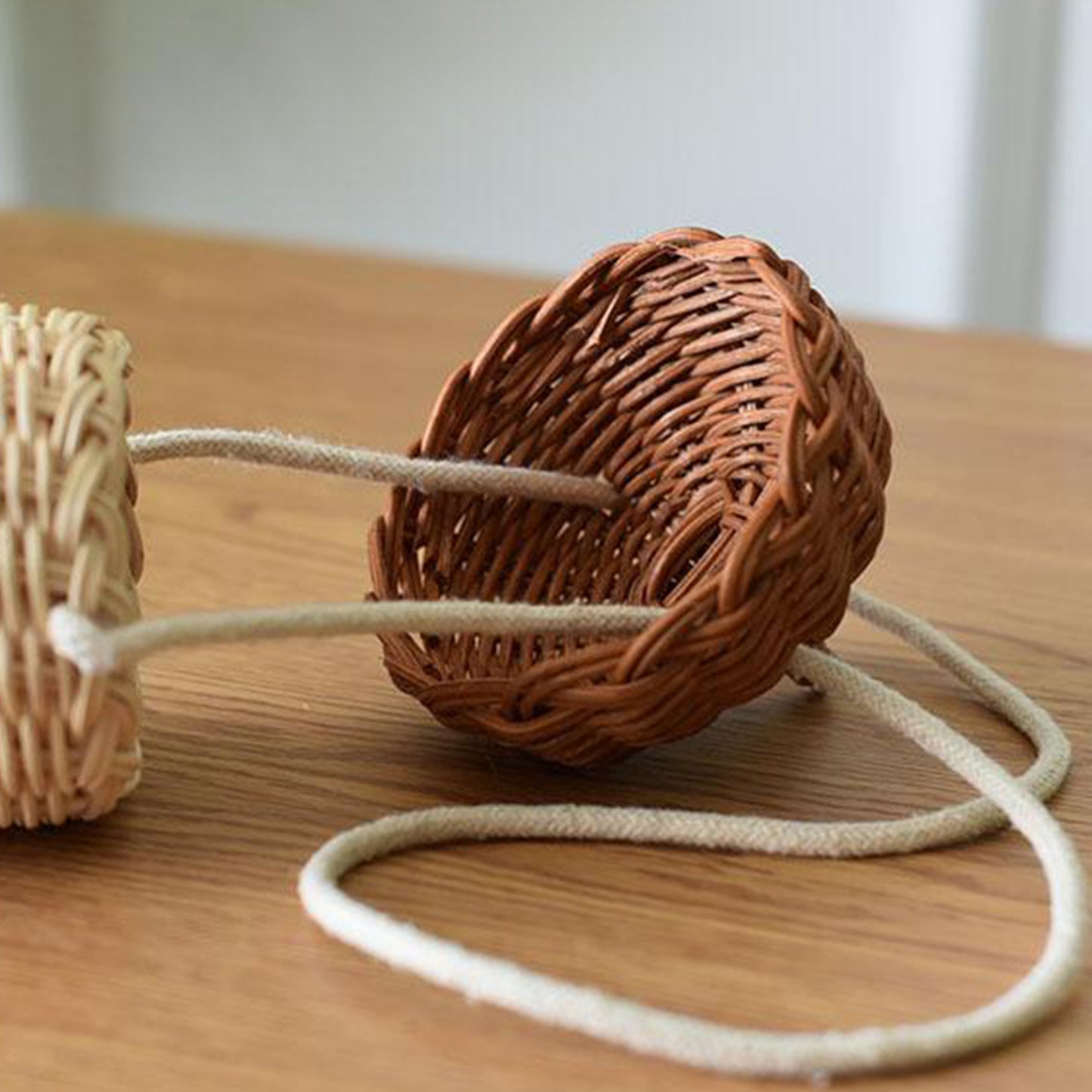Sac Ă plantes diagonal en rotin - LUXARAH