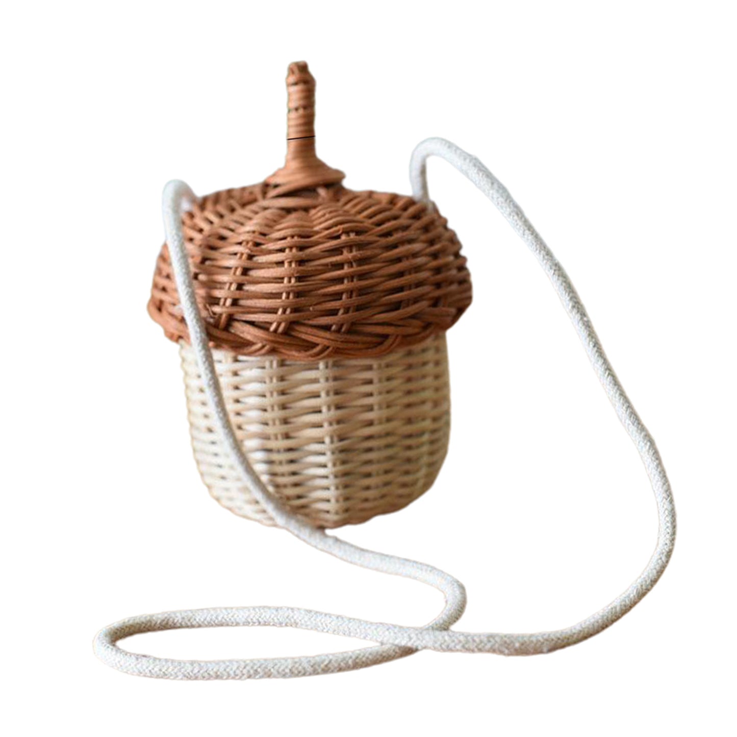Sac Ă plantes diagonal en rotin - LUXARAH