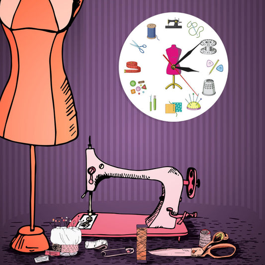 Horloge murale Art Déco simple