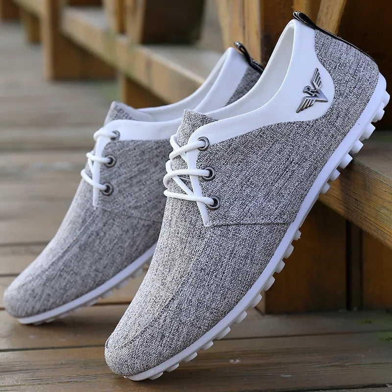 Chaussures décontractées pour hommes, chaussures à pois, chaussures tendance - LUXARAH