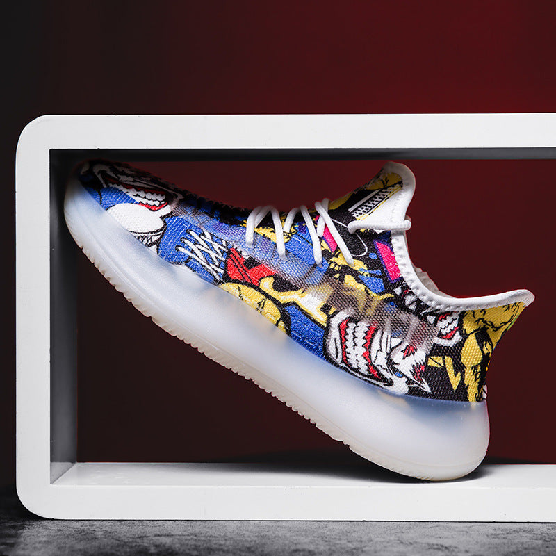 Chaussures de sport tendance pour hommes, chaussures de course décontractées et respirantes - LUXARAH