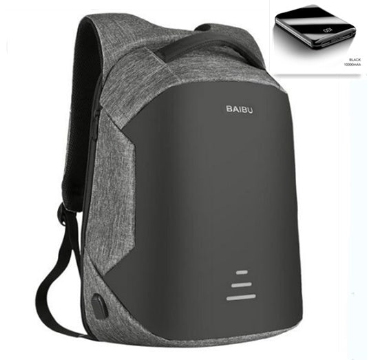 Batterie externe 8 W, chargeur portable à charge rapide avec double sortie USB pour téléphone
