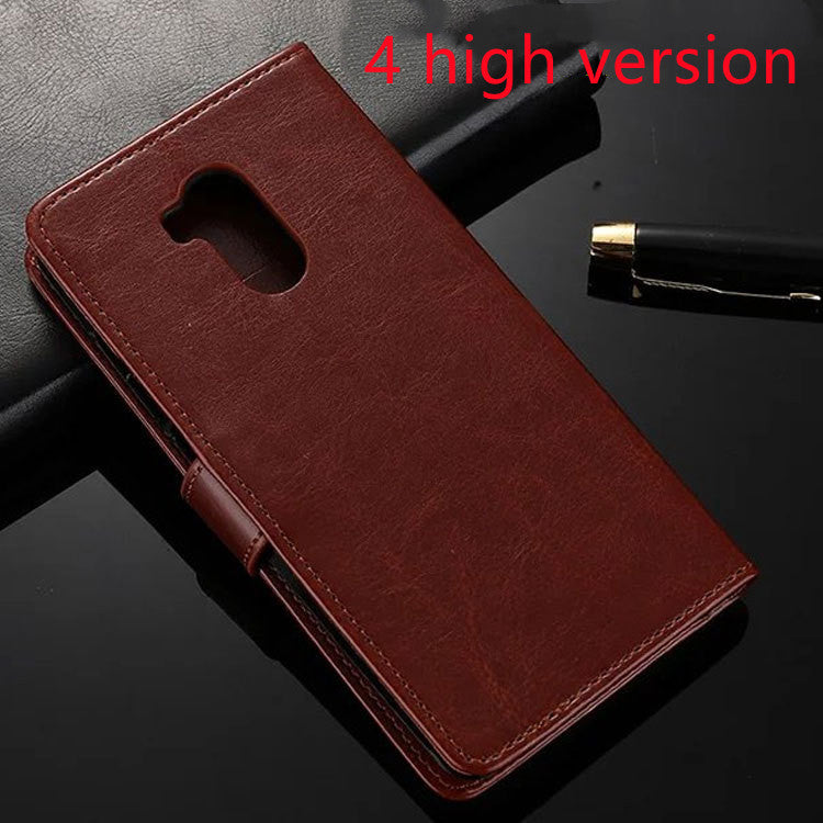 Étui de téléphone portable anti-chute à rabat