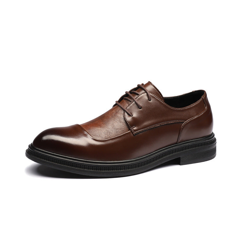 Nouvelles chaussures pour hommes, chaussures habillées d'affaires, chaussures britanniques pointues - LUXARAH