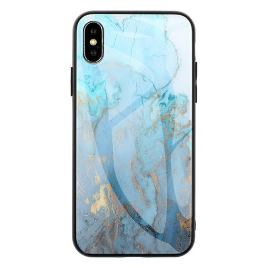 Coque de protection en verre marbré S10