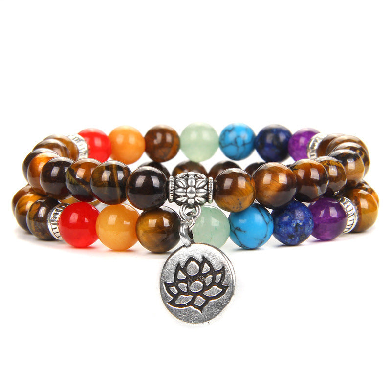 Bracelet de méditation énergétique naturelle pour femmes, offre spéciale - LUXARAH