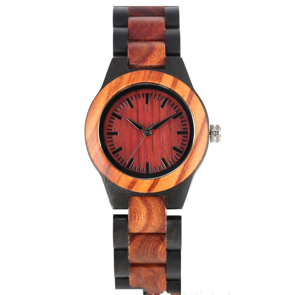 Montre en bois de bambou