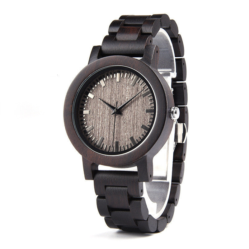 Montre en bois précieux - LUXARAH